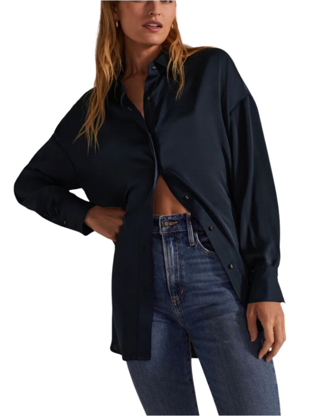 Favorite Daughter -The Smooth Ex-Boyfriend Shirt Navy